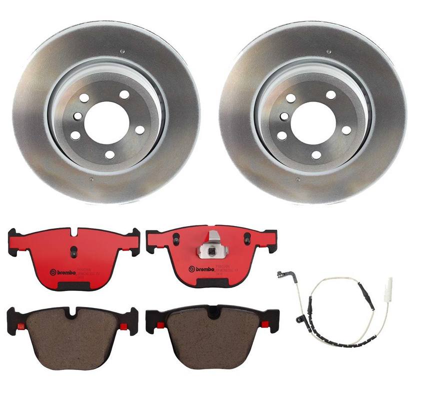 Brembo Brakes Kit - Pads and Rotors Rear (345mm) (Ceramic)